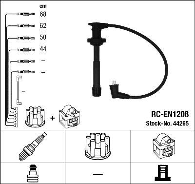 Ignition Cable Kit NGK 44265