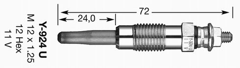 NGK 4950 Glow Plug