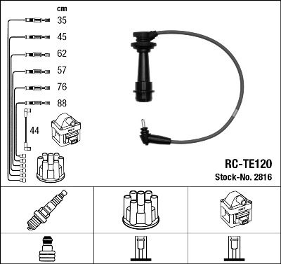 NGK 5298 Ignition Cable Kit