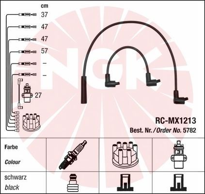 NGK 5782 Ignition Cable Kit