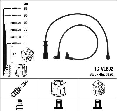 Ignition Cable Kit NGK 8226