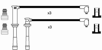 Ignition Cable Kit NGK 8526