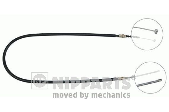NIPPARTS J14298 Cable Pull, parking brake
