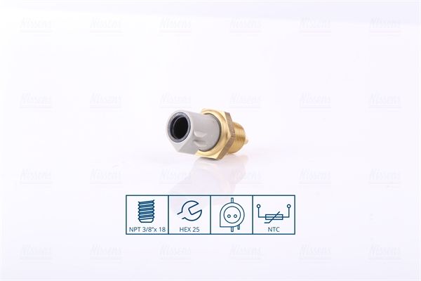 NISSENS 207012 Sensor, coolant temperature