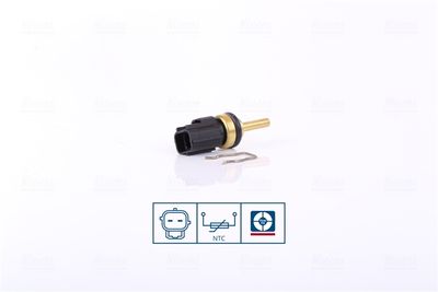 Sensor, coolant temperature NISSENS 207020