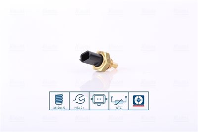 Sensor, coolant temperature NISSENS 207022