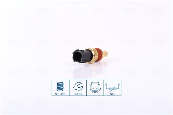 NISSENS 207029 Sensor, coolant temperature