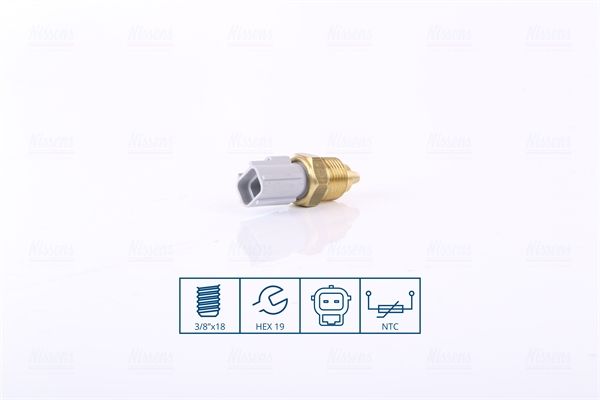 NISSENS 207057 Sensor, coolant temperature