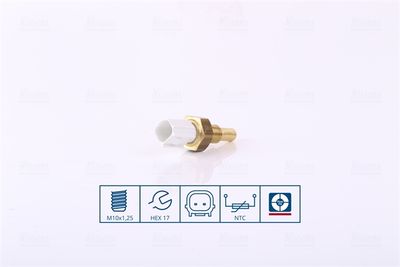 Sensor, coolant temperature NISSENS 207071