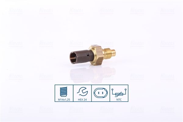 NISSENS 207075 Sensor, coolant temperature