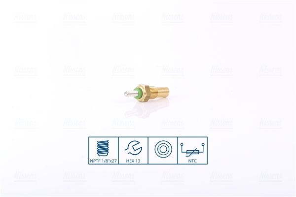 NISSENS 207077 Sensor, coolant temperature