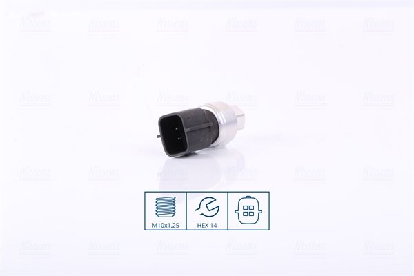 NISSENS 301002 Pressure Switch, air conditioning
