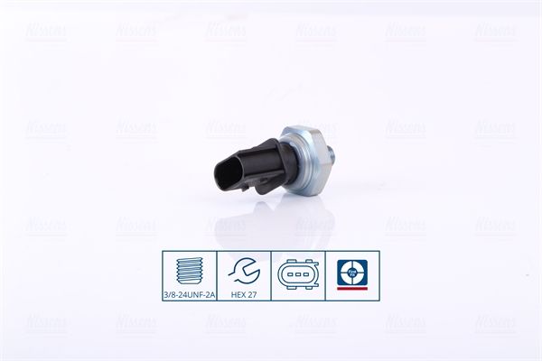 NISSENS 301026 Pressure Switch, air conditioning