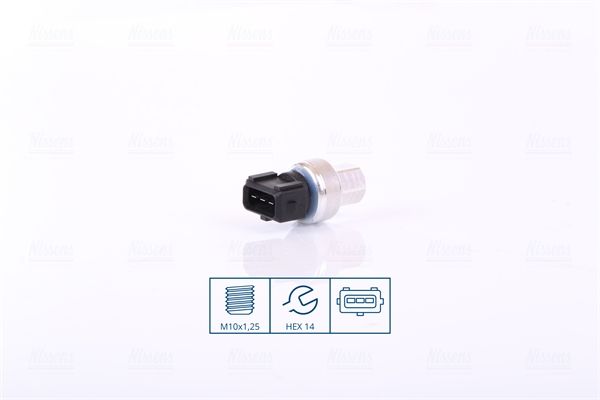 NISSENS 301067 Pressure Switch, air conditioning