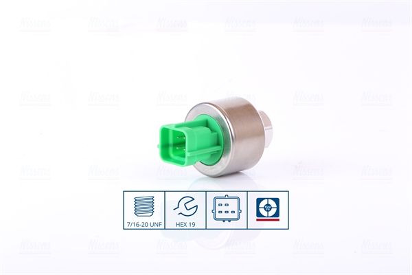 NISSENS 301127 Pressure Switch, air conditioning