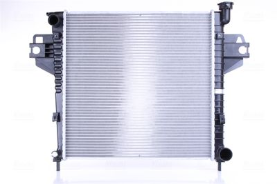 Radiator, engine cooling NISSENS 606555