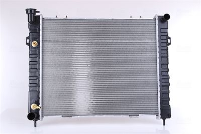 Radiator, engine cooling NISSENS 609891