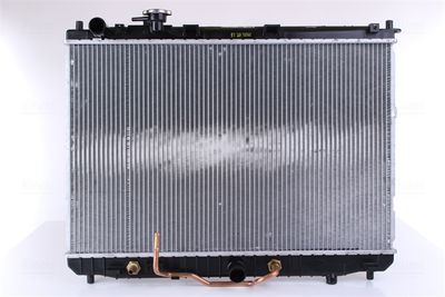 Radiator, engine cooling NISSENS 666219