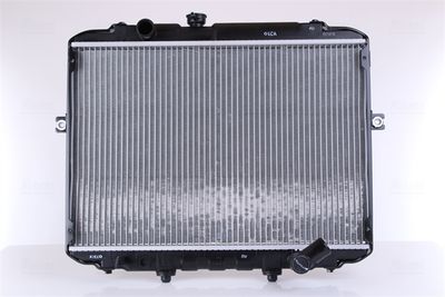 Radiator, engine cooling NISSENS 67498