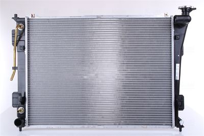 Radiator, engine cooling NISSENS 675012