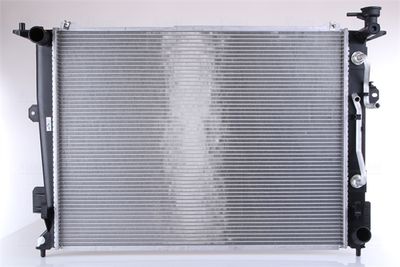Radiator, engine cooling NISSENS 675074