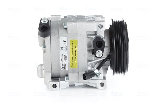 NISSENS 890187 Compressor, air conditioning