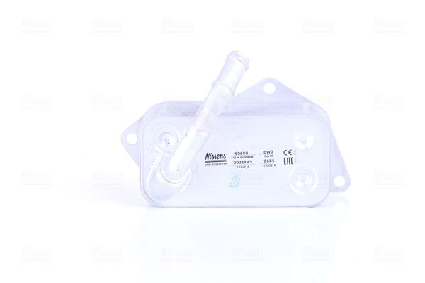 NISSENS 90689 Oil Cooler, engine oil