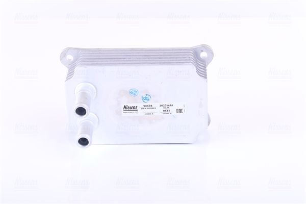 NISSENS 90698 Oil Cooler, engine oil