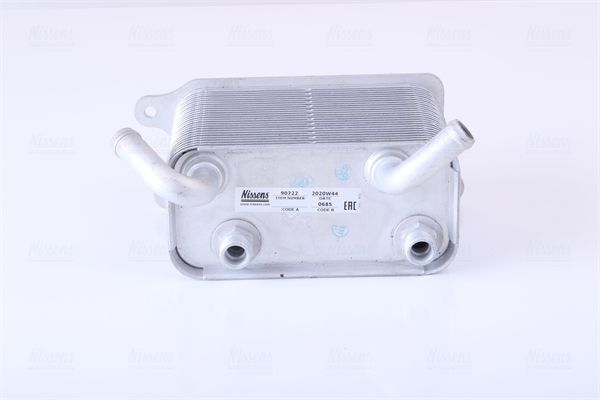 NISSENS 90722 Oil Cooler, automatic transmission