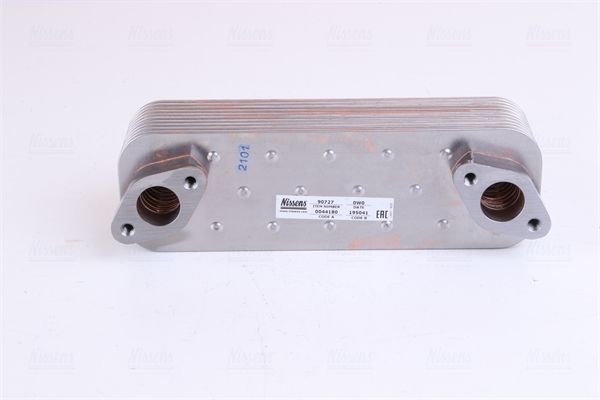 NISSENS 90727 Oil Cooler, engine oil