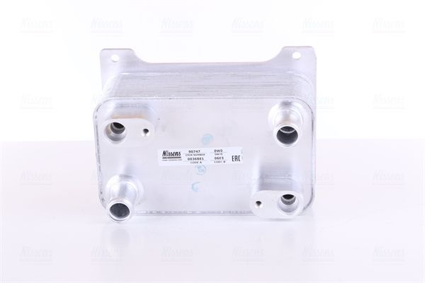 NISSENS 90747 Oil Cooler, automatic transmission