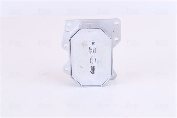 NISSENS 90752 Oil Cooler, engine oil
