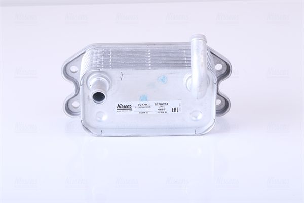 NISSENS 90779 Oil Cooler, engine oil