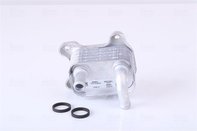 Oil Cooler, engine oil NISSENS 90801