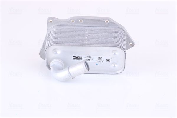 NISSENS 90805 Oil Cooler, engine oil