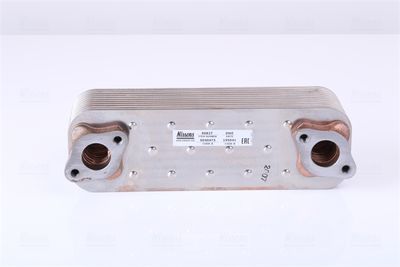 Oil Cooler, engine oil NISSENS 90827