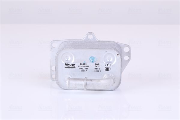 NISSENS 90899 Oil Cooler, engine oil