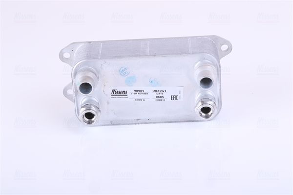 NISSENS 90909 Oil Cooler, automatic transmission