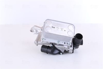Oil Cooler, engine oil NISSENS 90924