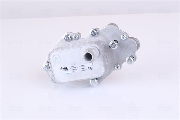 NISSENS 90982 Oil Cooler, engine oil