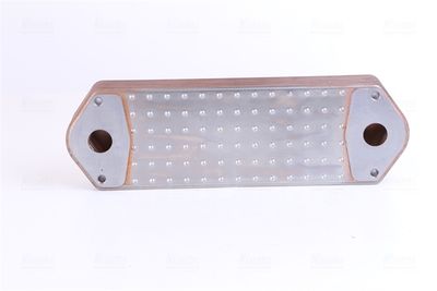 Oil Cooler, engine oil NISSENS 91112