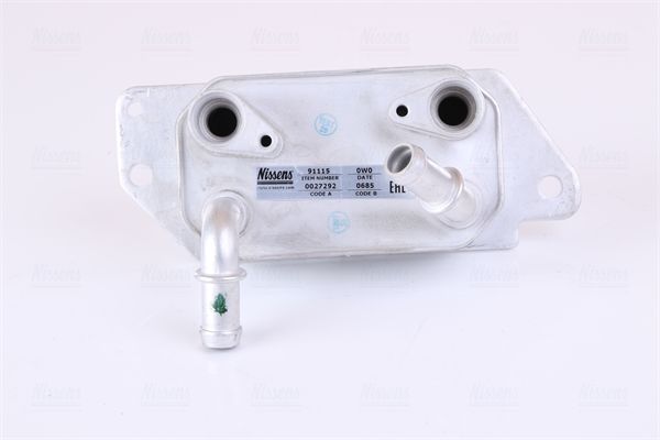 NISSENS 91115 Oil Cooler, automatic transmission