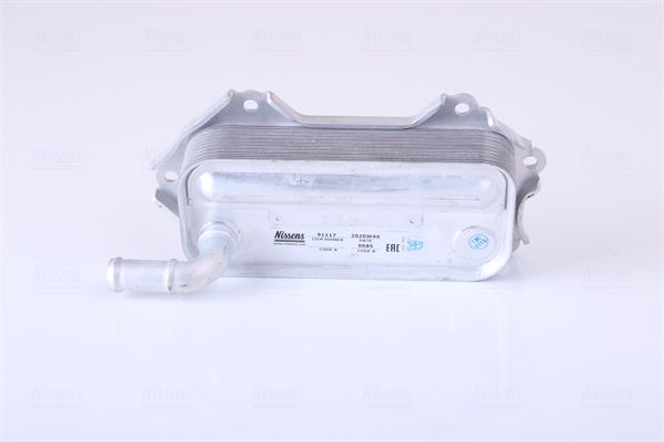 NISSENS 91117 Oil Cooler, engine oil