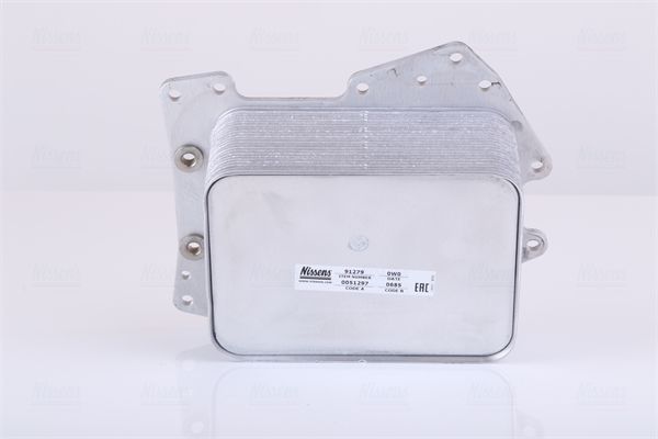 NISSENS 91279 Oil Cooler, engine oil
