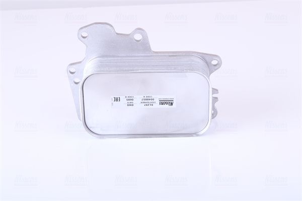 NISSENS 91297 Oil Cooler, engine oil