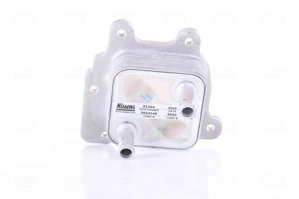 NISSENS 91364 Oil Cooler, engine oil