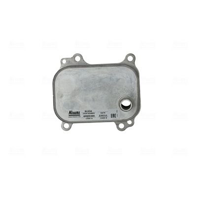 Oil Cooler, engine oil NISSENS 91534