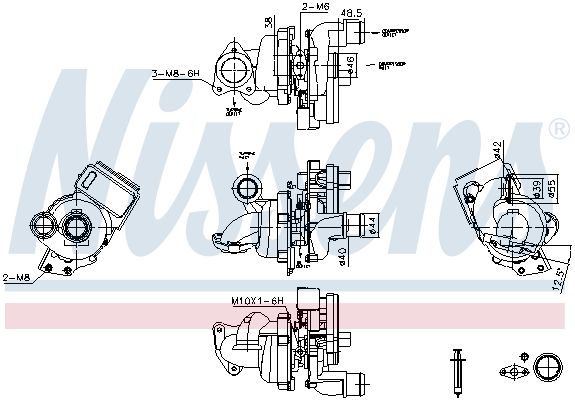 NISSENS 93119 Charger, charging (supercharged/turbocharged)