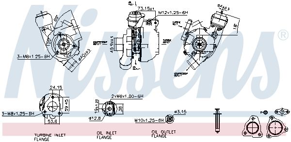 NISSENS 93224 Charger, charging (supercharged/turbocharged)