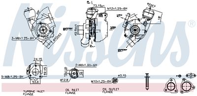 Charger, charging (supercharged/turbocharged) NISSENS 93224
